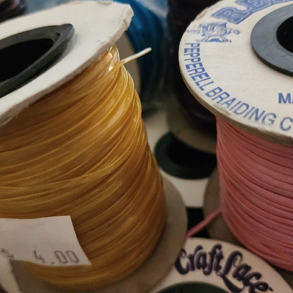 Lot Of PU Leather Crafts Jewelry Making Cords New Random Colors Set Of 5 - Picture 2 of 6